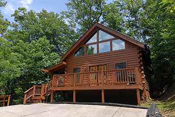 emeralds ridge cabin in wears valley